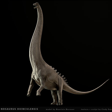 史前王国:大型恐龙阿根廷龙素材之家精选3D模型