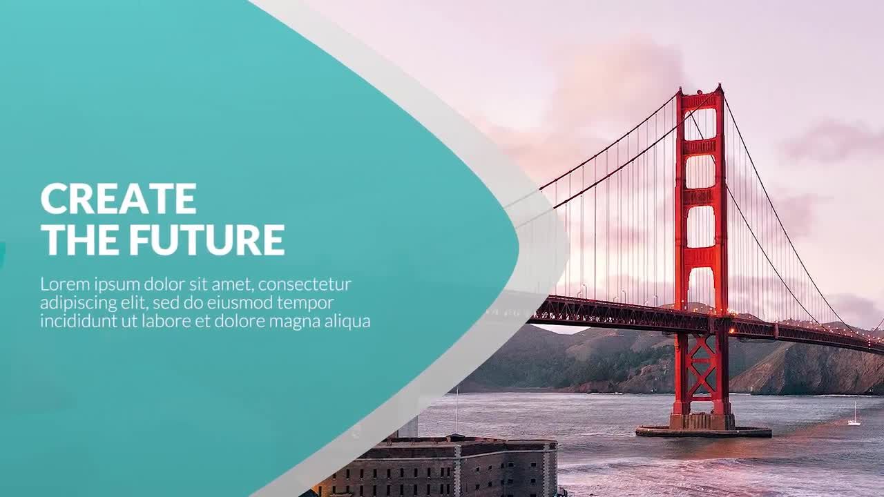 干净的公司宣传视频素材库精选pr模板