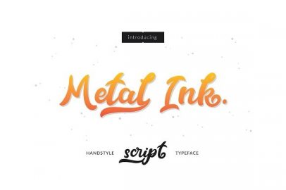 Metal Ink素材之家精选英文字体