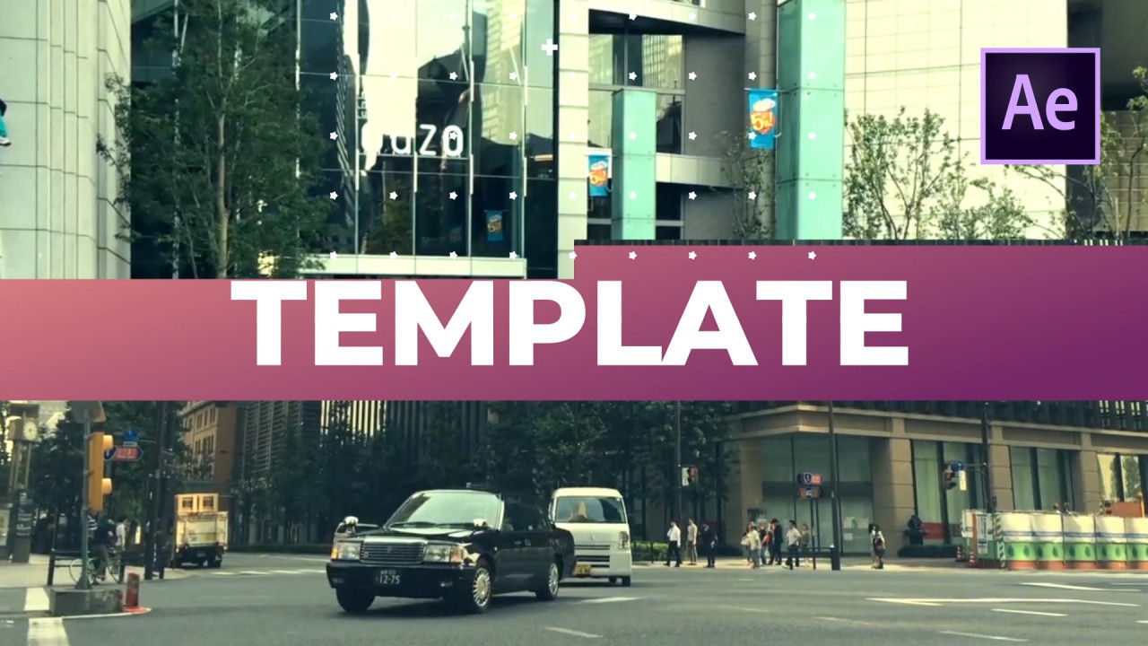 乐观的令人耳目一新的城市简介素材库精选AE模板