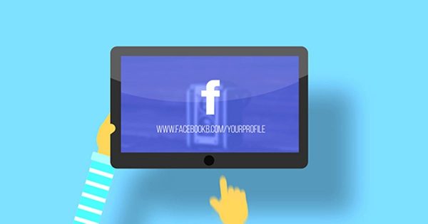 简约经典的平板电脑logo演示素材库精选AE模板 Logo on Tablet