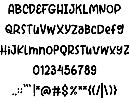 Sweet Cupcake Demo font插图13