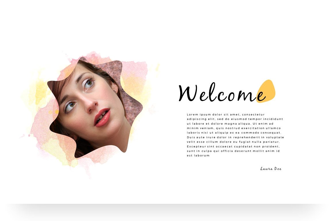 优雅时尚的PowerPoint模板插图(3)