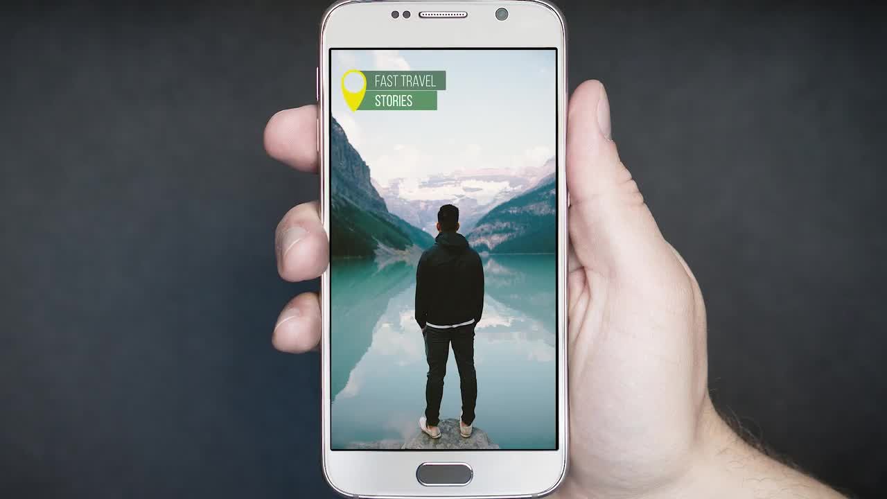 快速旅行故事动画素材库精选PR模板