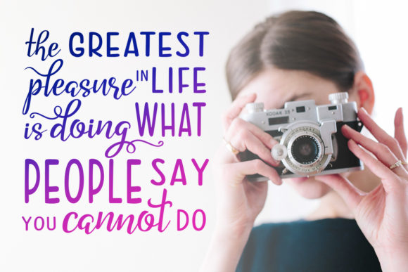 Good Feeling Duo Font插图4