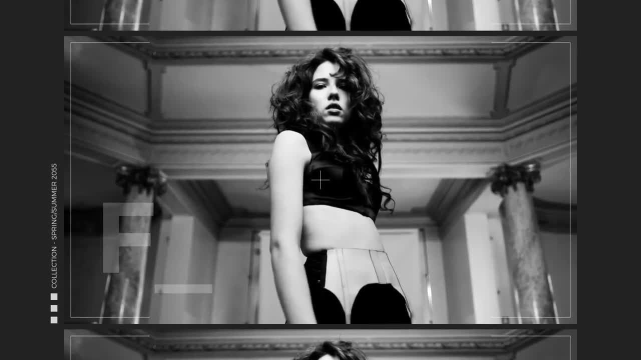 时尚照片拍摄开场白转场过渡素材库精选AE模板