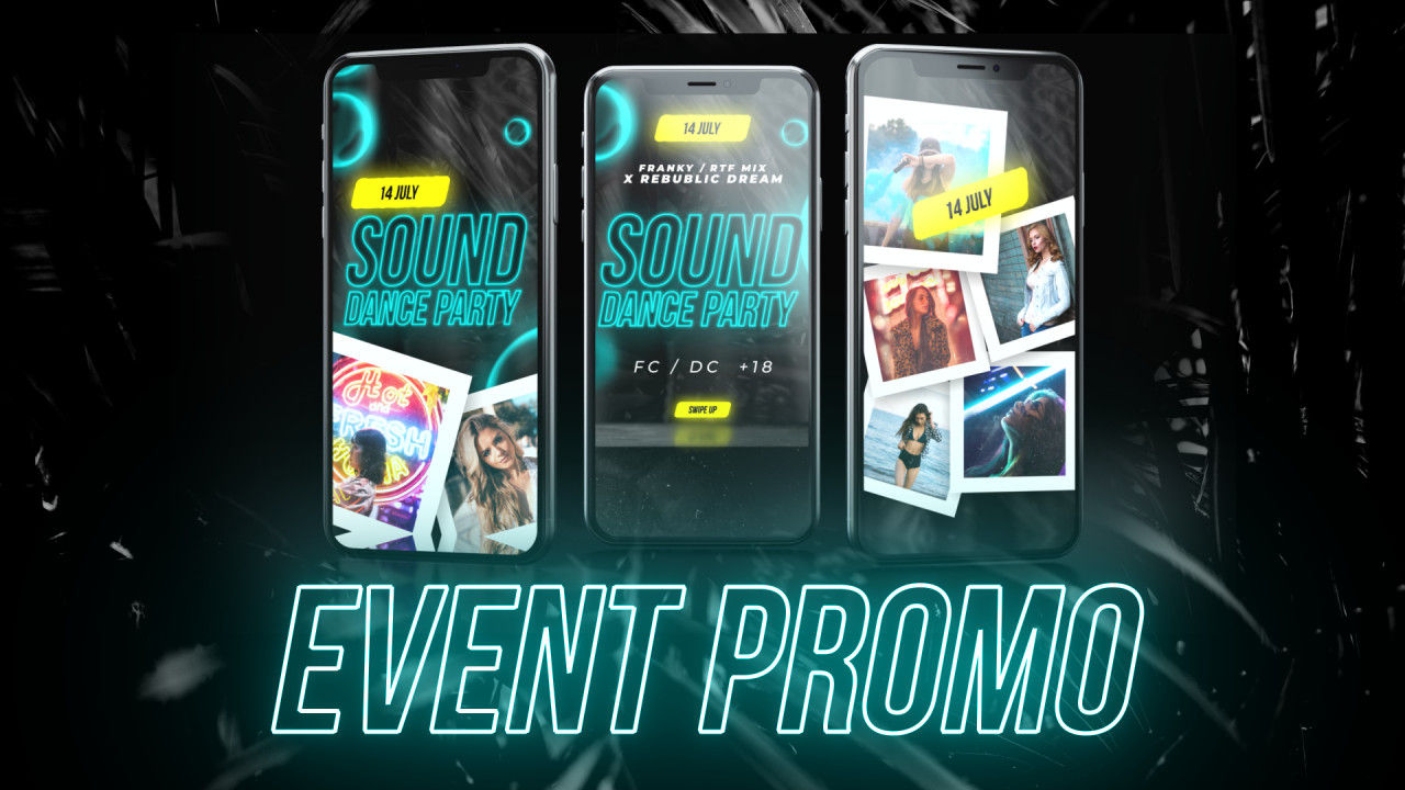 Instagram故事开场动画素材库精选AE模板