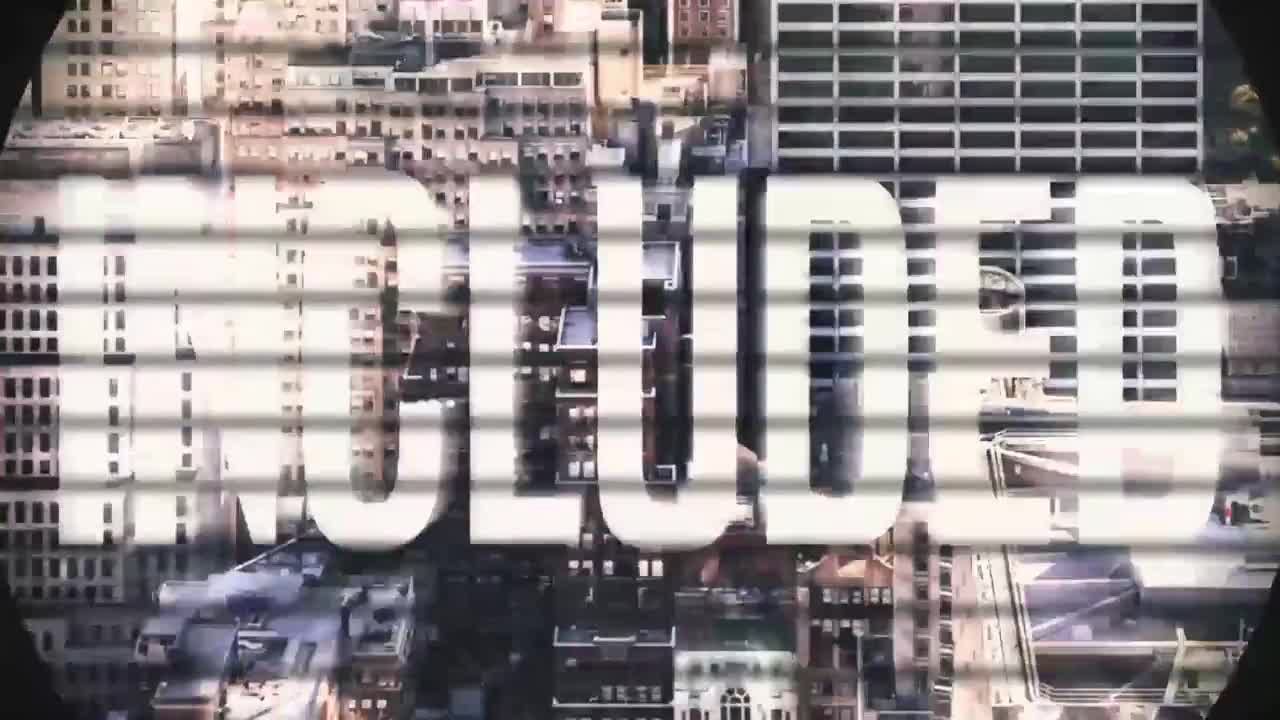 快速充满活力的信号损坏文字标题动画素材库精选AE模板