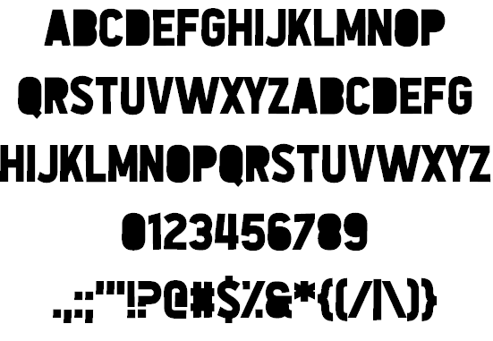 None Away from the Moon font插图1