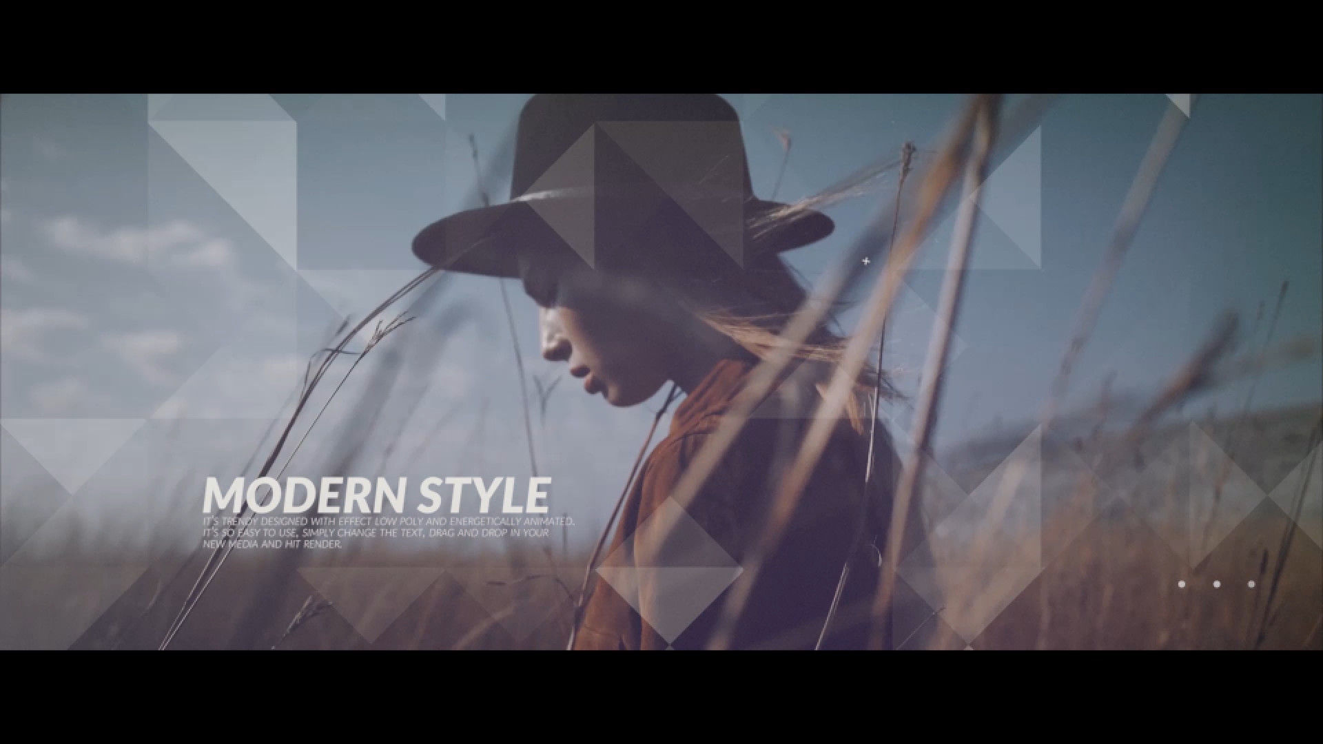 优雅的电影促销时尚素材库精选PR模板