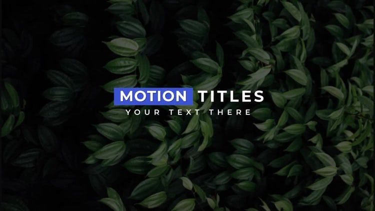 极简主义标题包设计时尚动画素材库精选AE模板