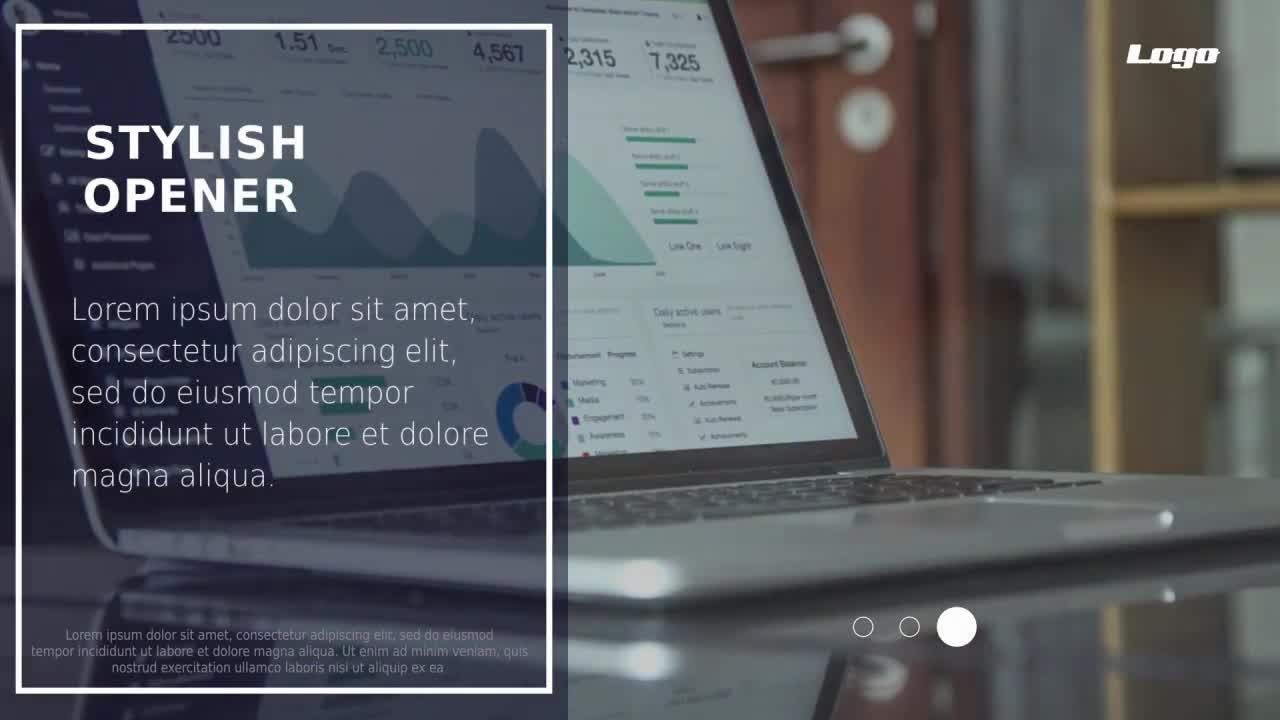 上市公司企业商务图文宣传介绍视频素材库精选AE模板