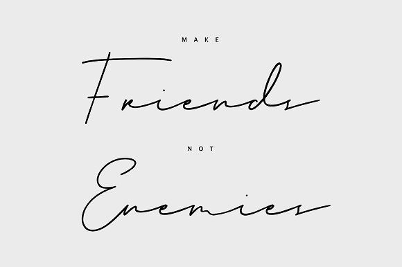 Clodia Signature Font插图2