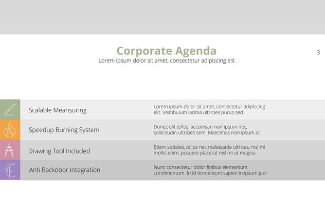 创意电子商务推广PPT幻灯片模板 Fresh Powerpoint插图(5)