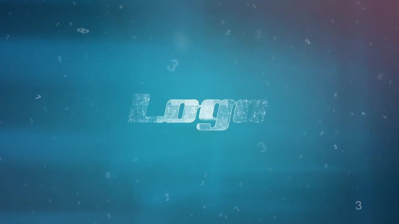 广告数字徽标显示素材库精选AE模板