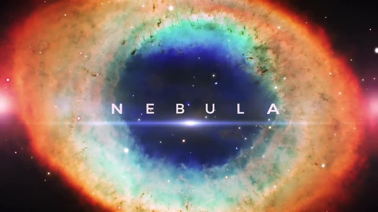 星云太空预告片动画素材库精选AE模板