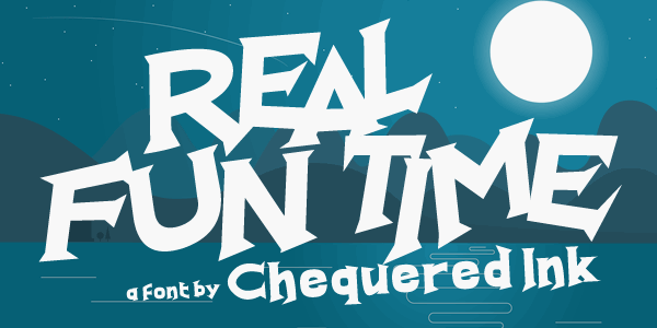 Real Fun Time font插图