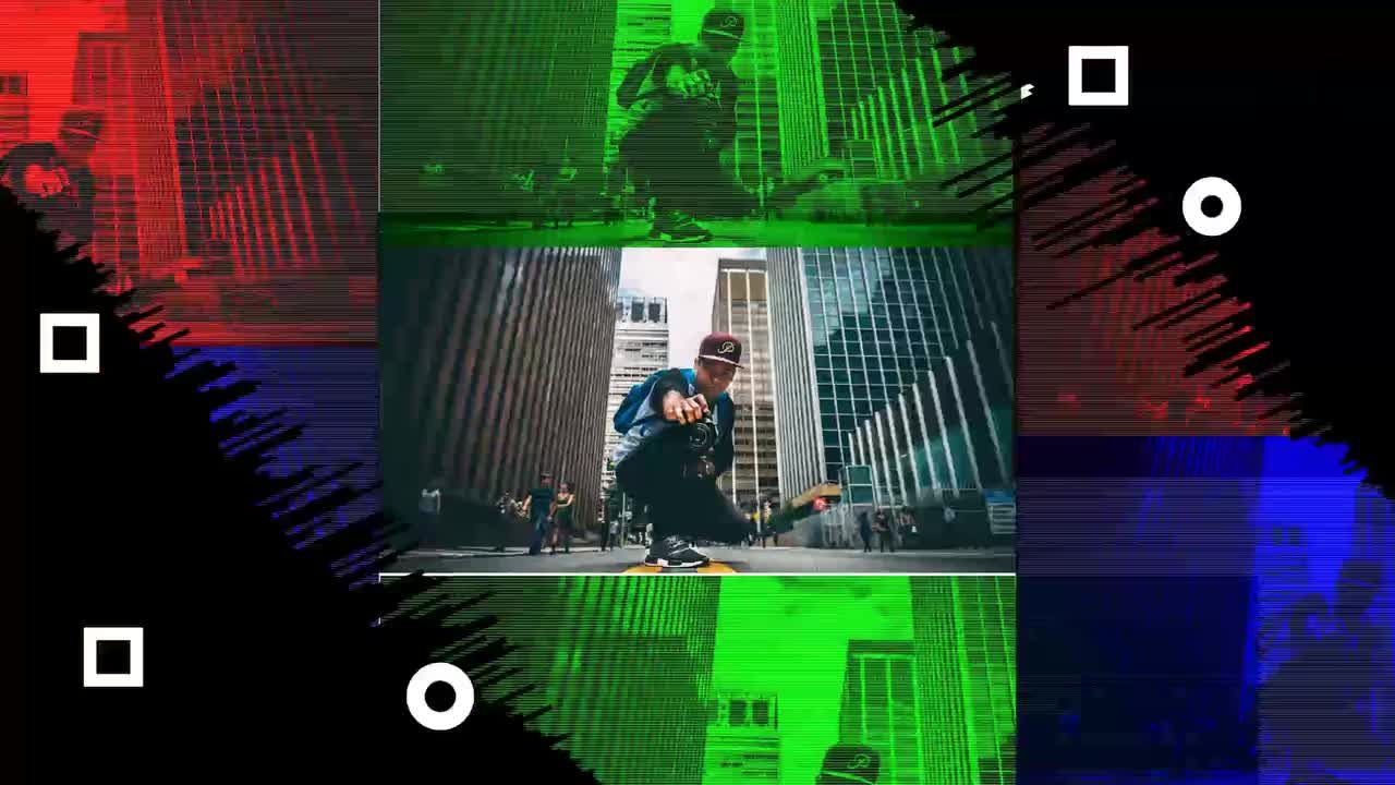 Dubstep徽标显示素材库精选AE模板