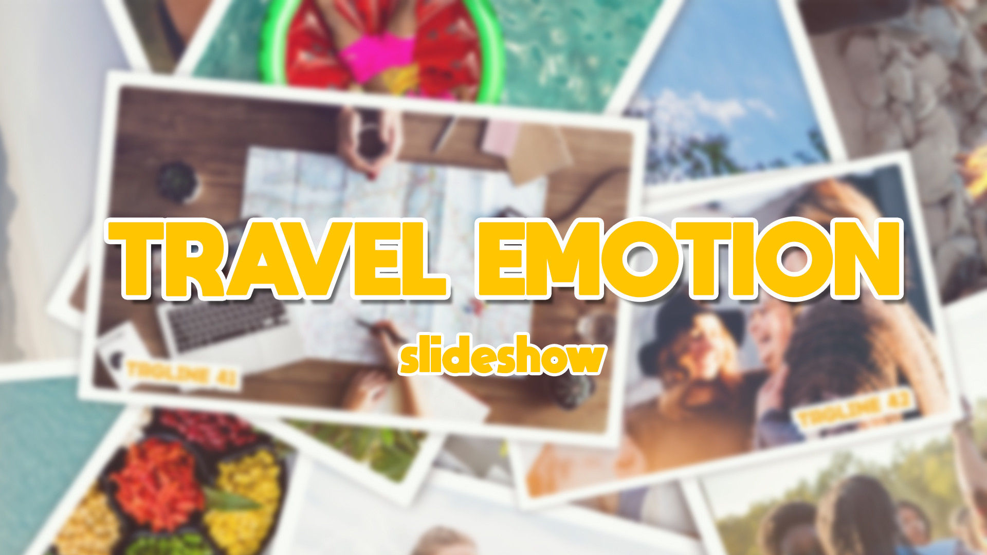 旅游情感幻灯片动画素材库精选AE模板