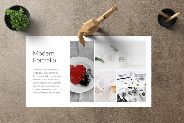 产品设计展示PPT幻灯片模板 MUNINE Powerpoint Template插图(4)