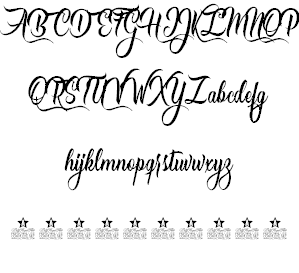 Caranda Personal Use font插图2