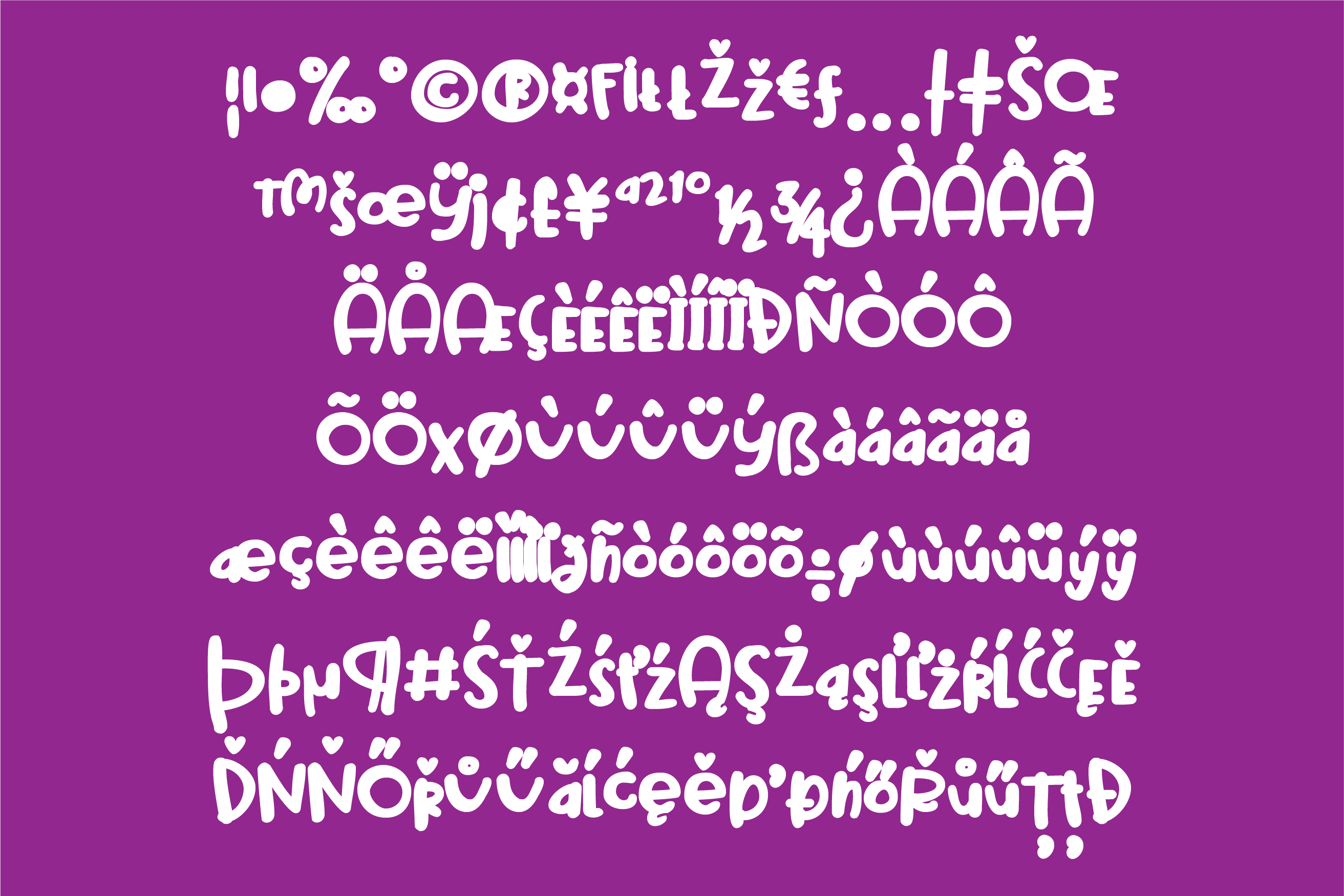 PN Magenta Pillow Regular Font插图2