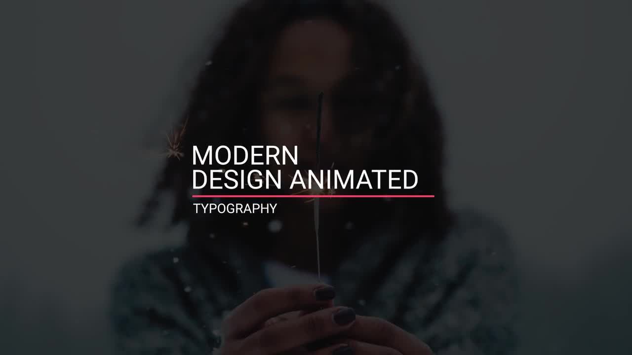 现代独特流畅的标题动画素材库精选AE模板