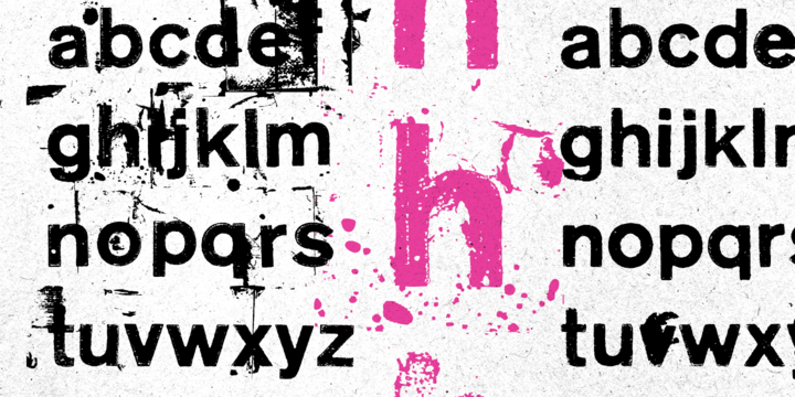 PiS Neo Print M319 Font Family插图2