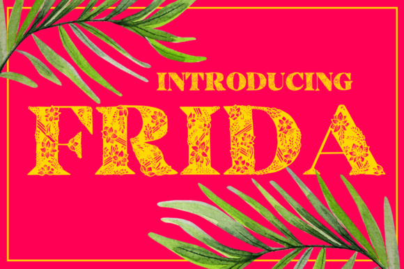 Frida Font素材之家精选英文字体