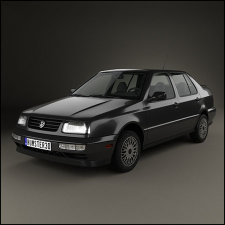 Volkswagen Jetta 1992大众捷达汽车素材之家精选3D模型