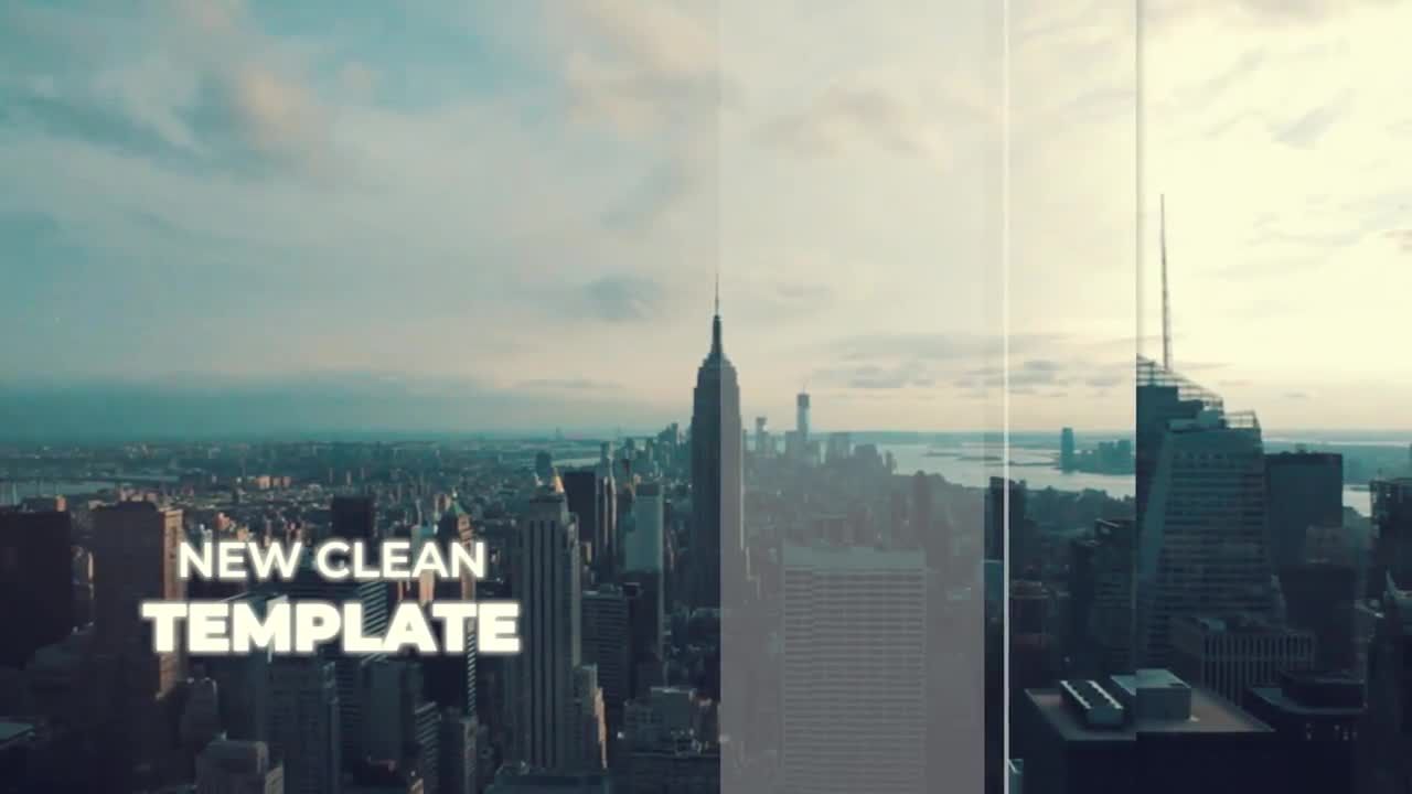 优雅的玻璃折射效果转场视频素材库精选pr模板