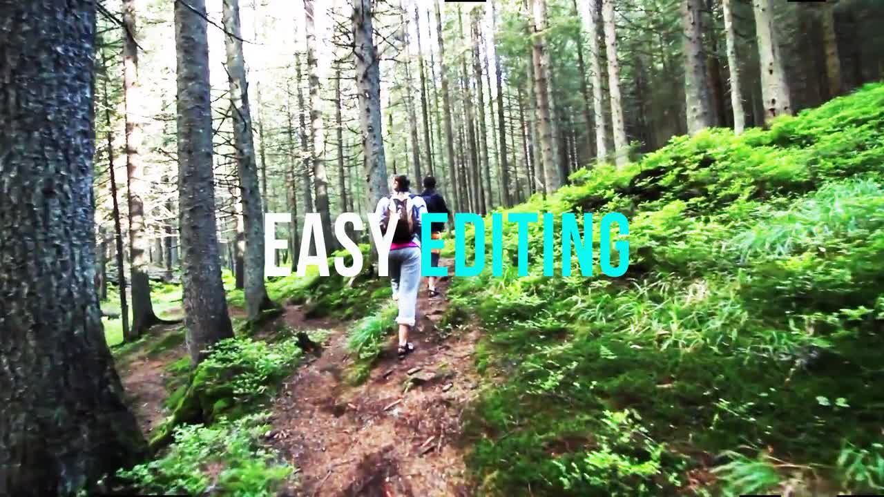 动感创意幻灯片动画素材库精选AE模板