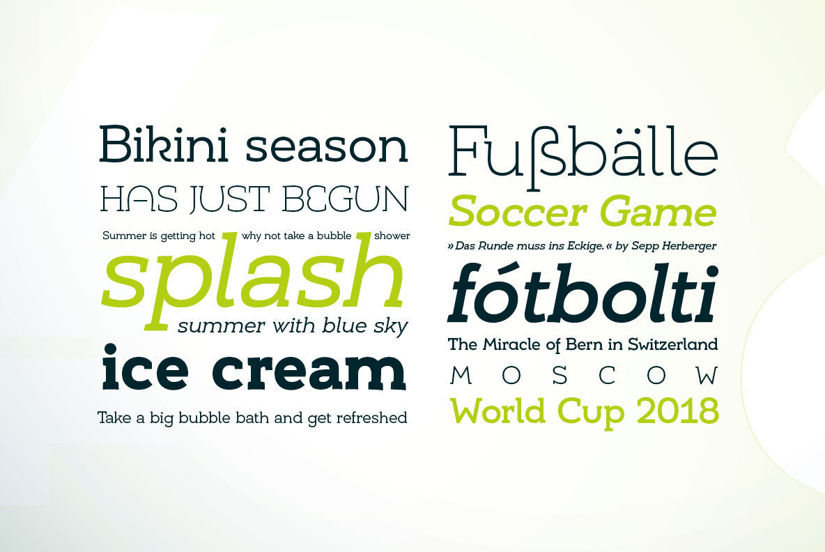 Umba Slab Font Family插图2