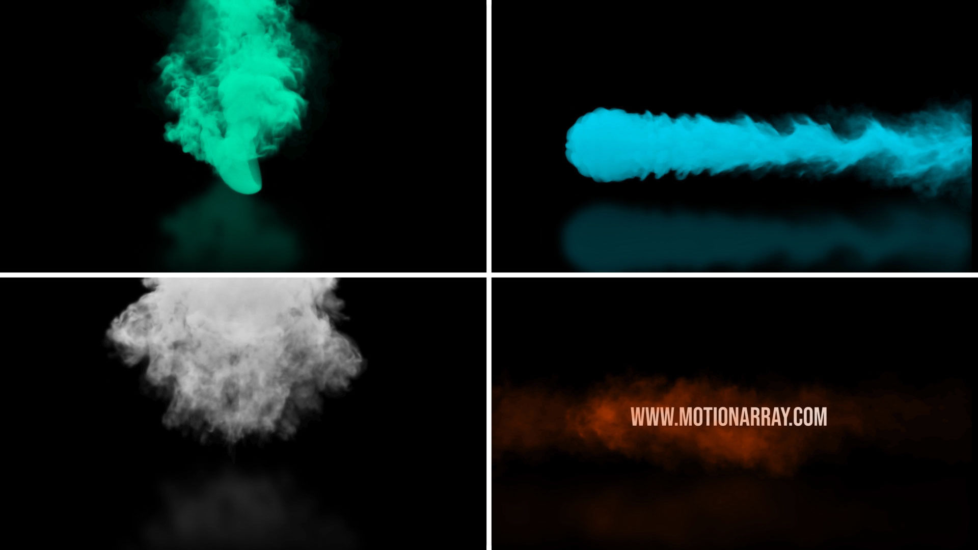 烟雾弥漫的标志展示素材库推荐PR模板