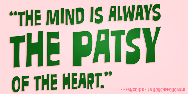 Patsy PB Font插图3