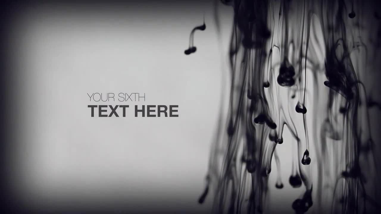 水墨特效晕染标题素材库精选AE模板