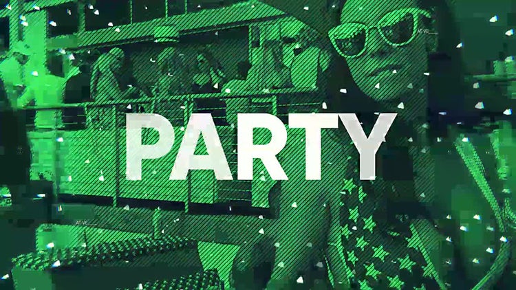 动感片头素材库精选AE模板素材(Modern Energy Trap Party Opener)