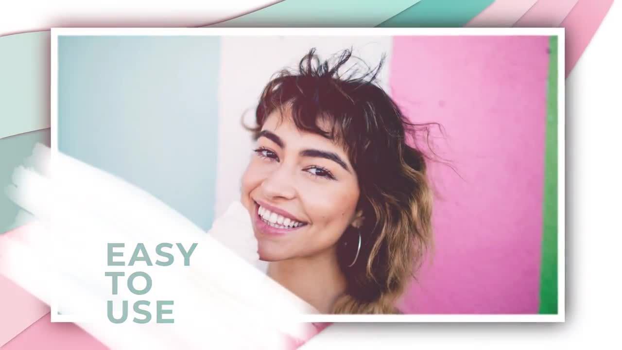 旅行幻灯片AE视频模板