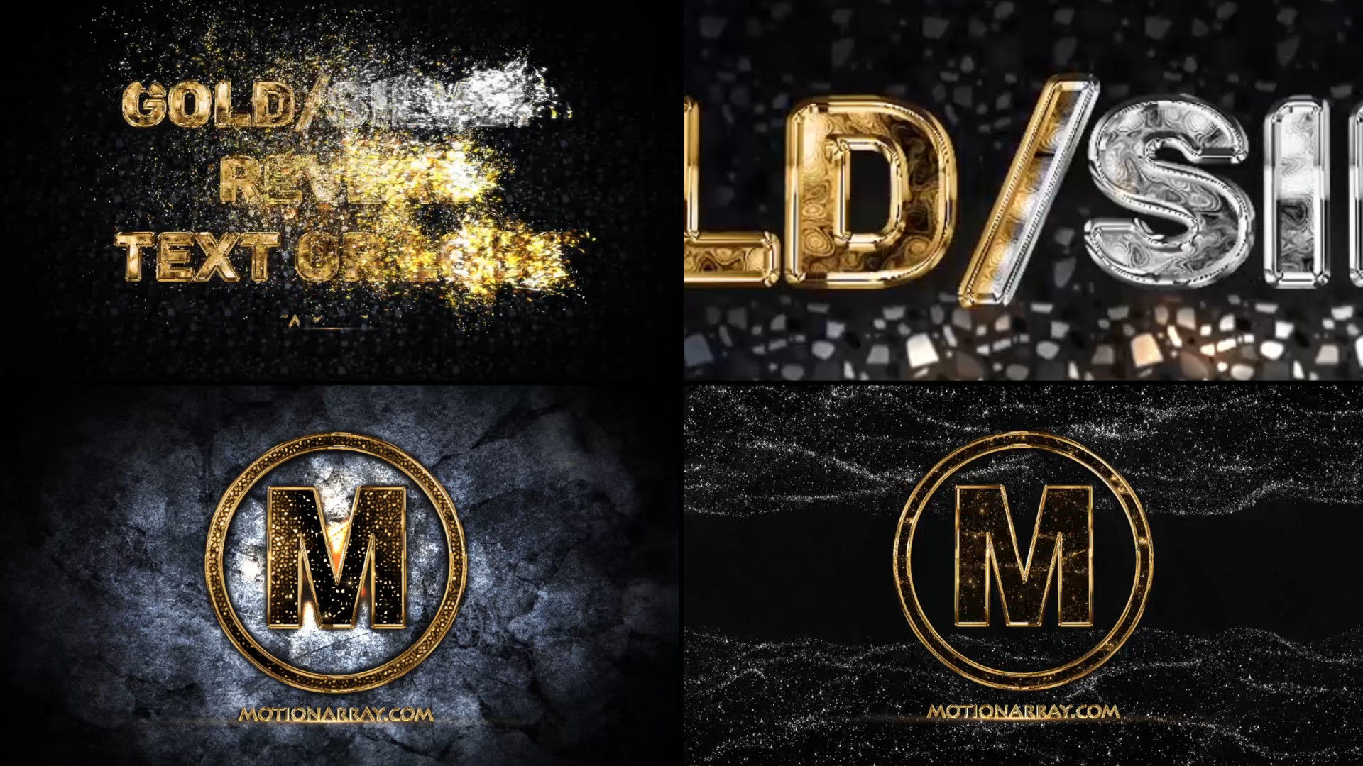 豪华标志显示素材库精选AE模板