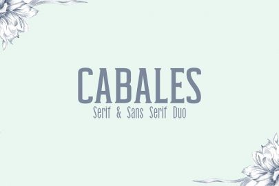 Cabales Duo 8 Font | Bonus Freebie素材之家精选英文字体