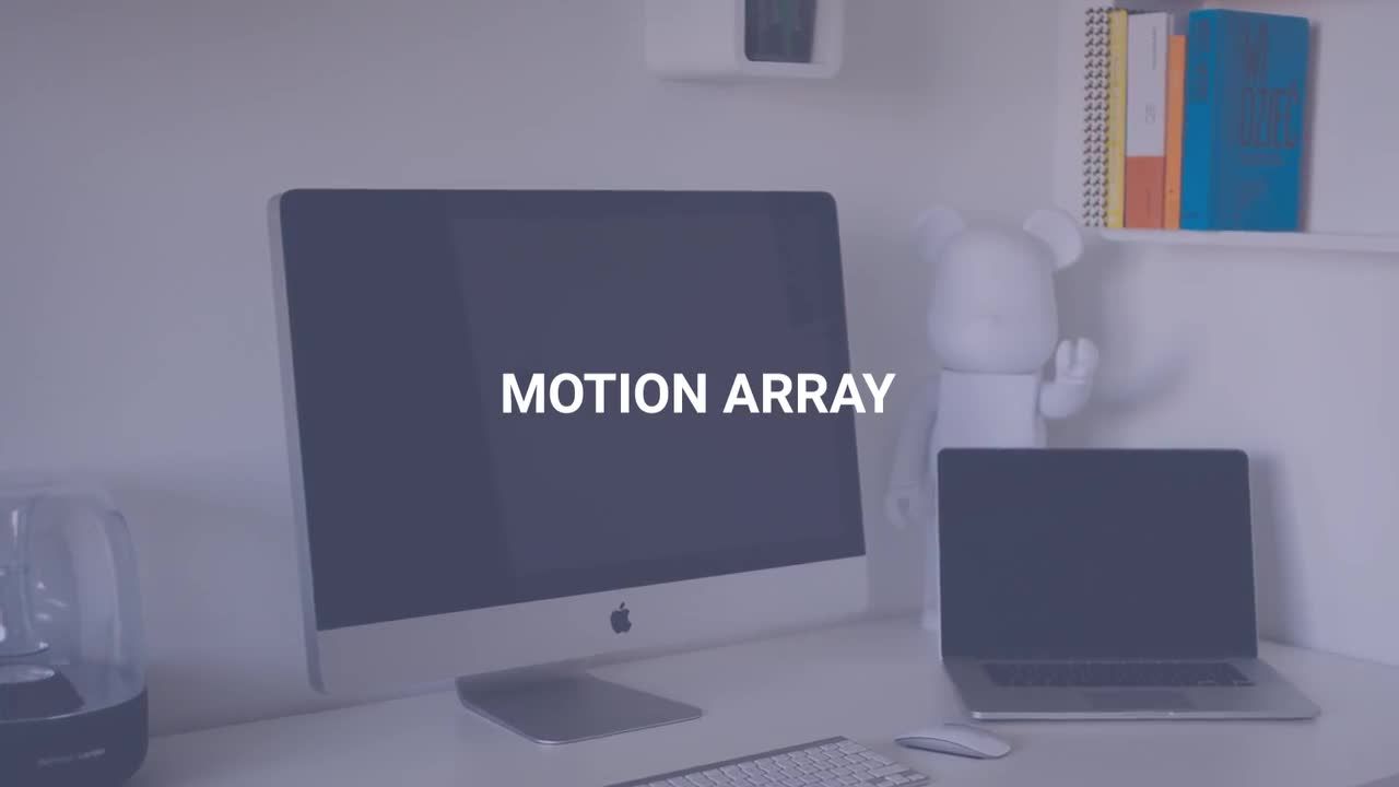 优雅简洁动画素材库推荐PR模板