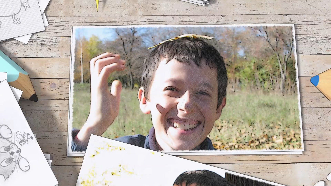 有趣的照片幻灯片素材库精选AE模板