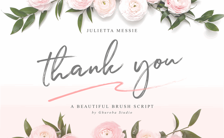 Julietta Messie Demo font插图9