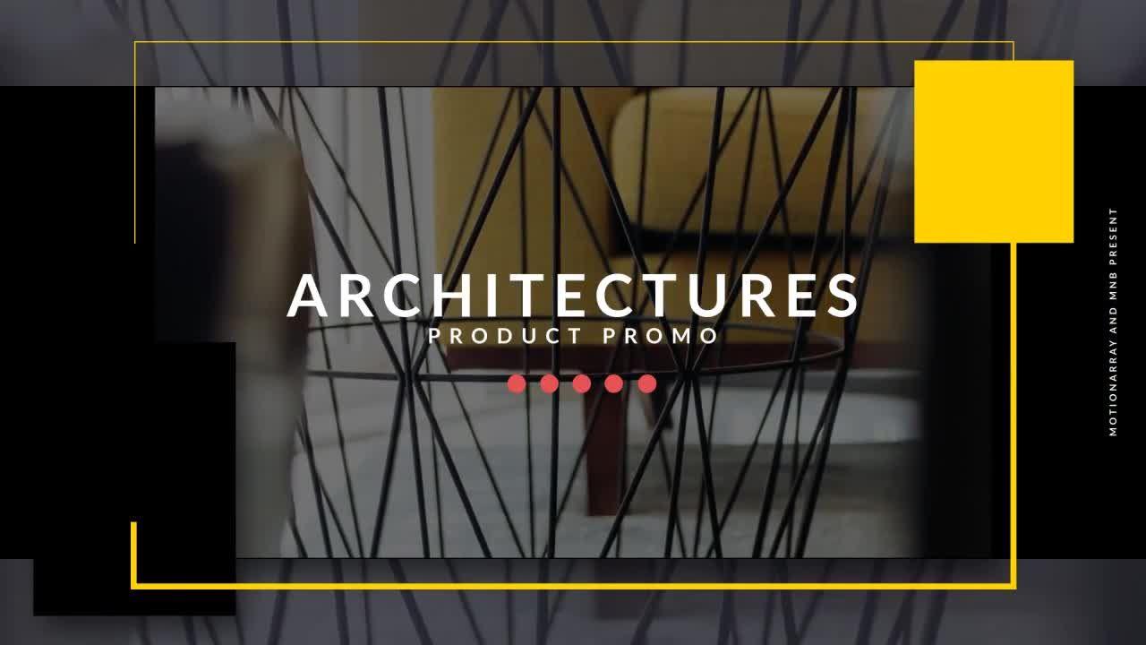 时尚设计建筑产品促销素材库精选AE模板