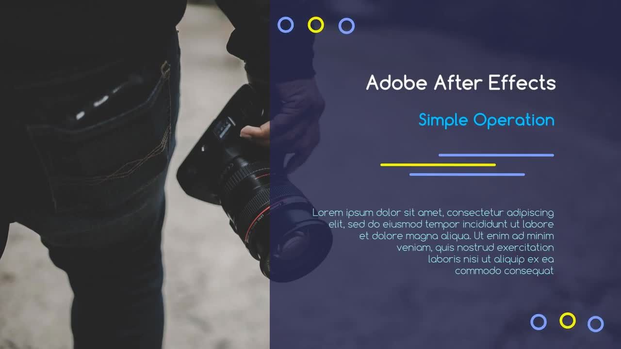 现代广告幻灯片开场动画素材库精选AE模板