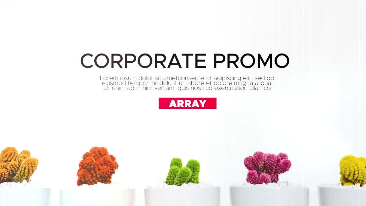 外观新颖的企业宣传片素材库精选AE模板