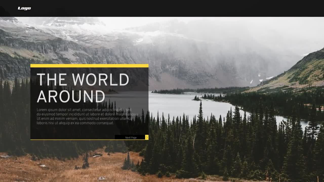 旅游开场动画视频素材库推荐PR模板