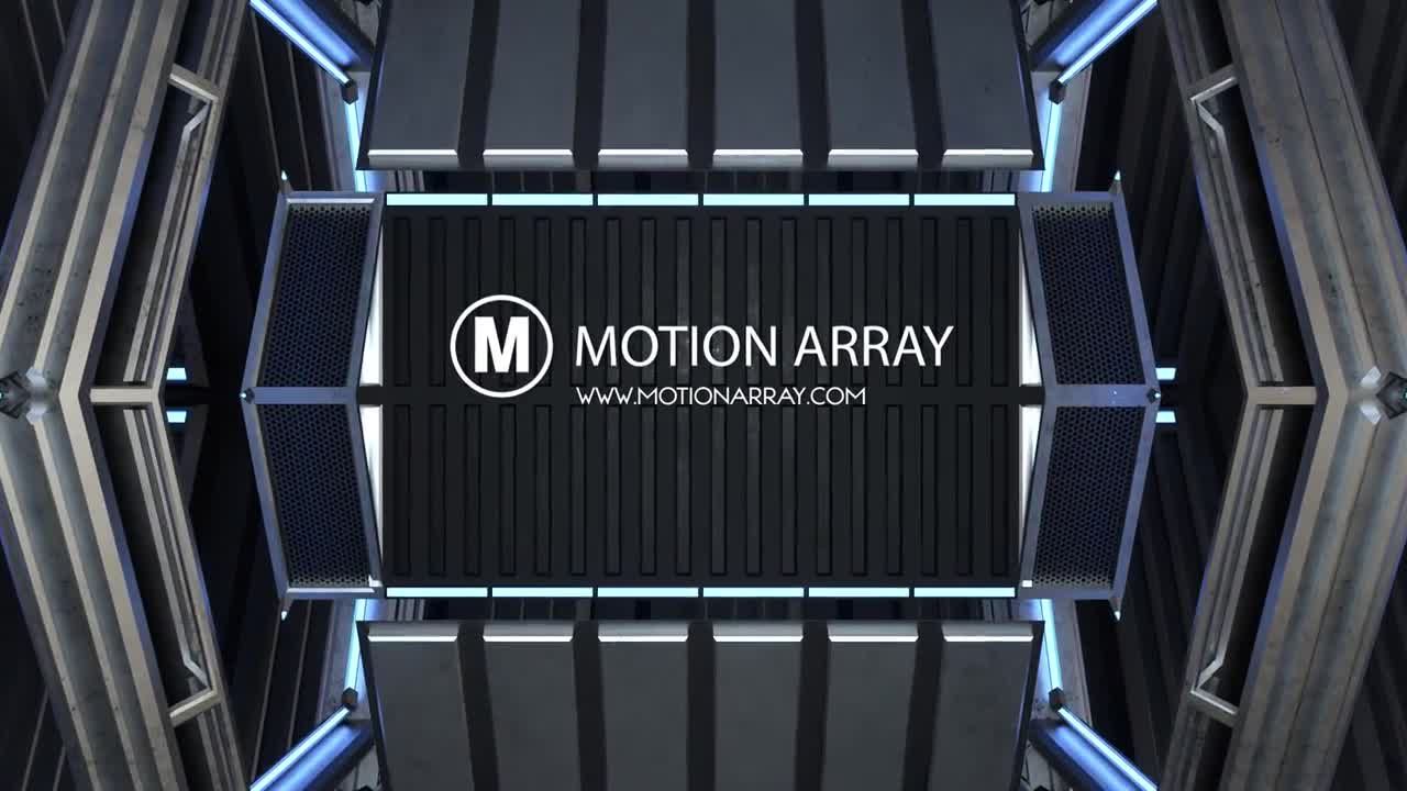 2个徽标轨道显示素材库精选AE模板