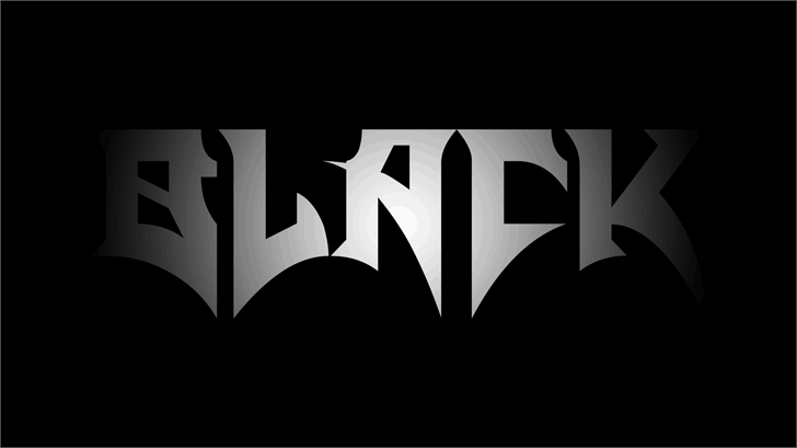 Blade Reloaded DEMO font插图2