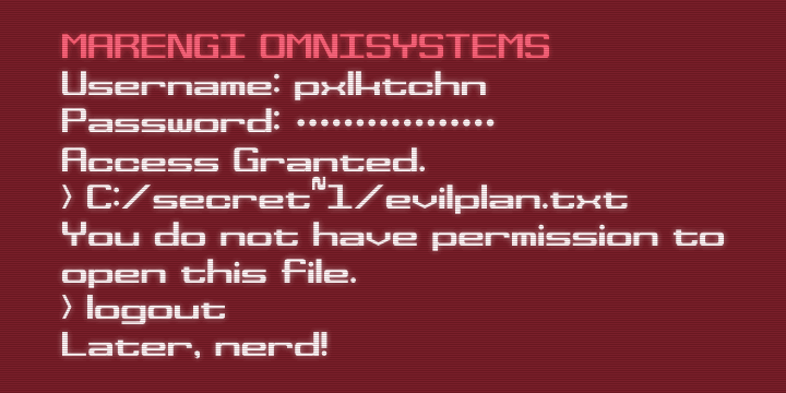 Space Wham font插图1